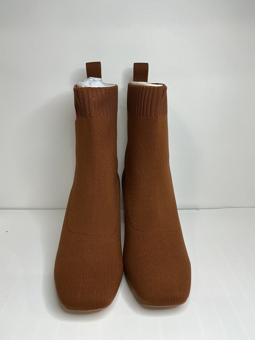 Eco Knit Heeled Bootie